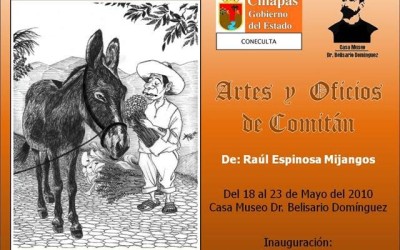 Artes y Oficios de Comitan – Exposición Caricaturista