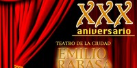 El teatro de la ciudad Emilio Rabasa celebrará su XXX aniversario