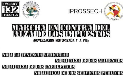 Movimiento #YoSoy132 Tuxtla realizará marcha “sin políticos”
