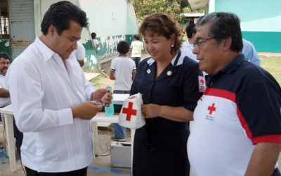 Arranca colecta anual Cruz Roja 2013 en Chilón