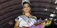 Ariana Narváez se corona como Señorita Traje Regional Zoque 2013