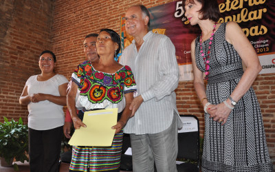 Realizan premiación de 5° Concurso Estatal de Juguetería Popular de Chiapas