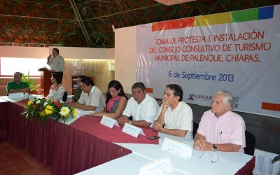 Instalan Consejo consejo consultivo de turismo municipal en Palenque