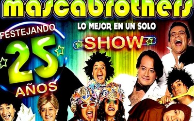 Los Mascabrothers Celebrarán su 25 aniversario en Tuxtla Gutiérrez