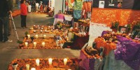 Altares de muertos en Chiapas