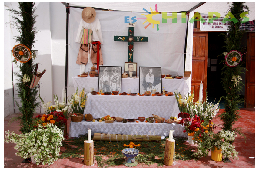 Altar zoque en día de muertos | Todo Chiapas