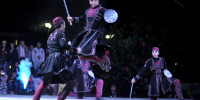 Magno espectáculo del Ballet Folklórico Bagrati en el 13º Festival Internacional Rosario Castellanos