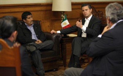 Peña Nieto se compromete a revisar casos de indígenas injustamente presos