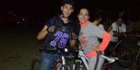 Celebran con éxito otro Paseo Nocturno en Bici