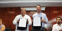 Politécnica de Chiapas firma convenio con Semarnat en pro del ambiente