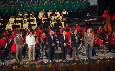 Debut de la Orquesta Sinfónica Esperanza Azteca de San Cristóbal de las Casas
