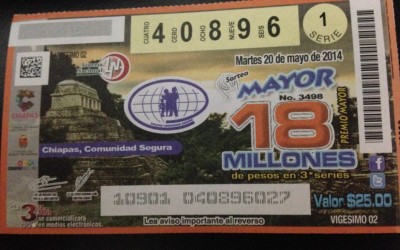 Sorteo de la Lotería Nacional “Chiapas comunidad segura”