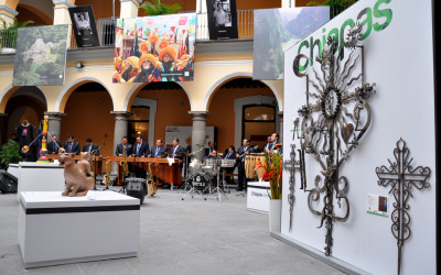 Los cantos de la marimba resuenan en la Casa de la Cultura de Puebla
