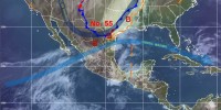 Frente Frío 55 generará precipitaciones intensas en Chiapas