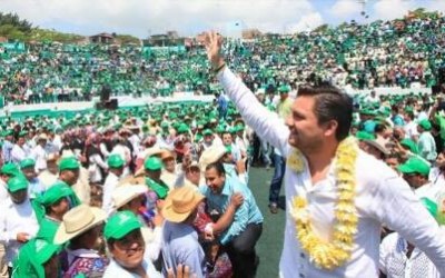 Toño Figueroa felicita a nuevo líder estatal del Partido Verde
