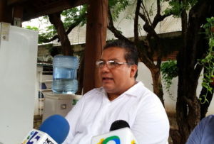 Amado Ríos Valdez, delegado en Chiapas de la Secretaría de Medio Ambiente y Recursos Naturales. (Hermes Chávez)