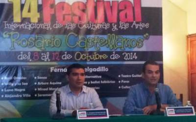 Anuncian el 14° Festival Internacional Rosario Castellanos en Comitán