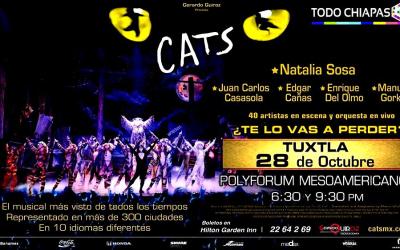 “Cats” La obra que sorprenderá a Chiapas