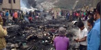 Se incendian 23 casas en San Cristóbal