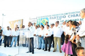 Mariano Agustín Escobar, nuevo presidente del Comité Directivo Municipal del Partido Chiapas Unido en Tuxtla Gutiérrez