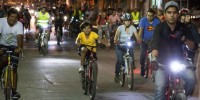 Se llevará a cabo la edición número 50 del “Paseo Nocturno en Bici”