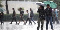 Meteorológico pronostica lluvias en 19 entidades del país