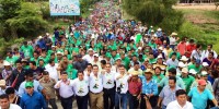 Miles demuestran la fuerza del Proyecto Verde en Chicomuselo