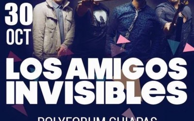 Los amigos invisibles llegan a Tuxtla Gutiérrez
