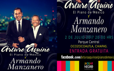 Arturo Aquino y Armando Manzanero  llegan a Coita