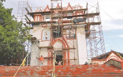 Ciudadanos se organizan para rehabilitar templos y edificios históricos en Chiapas