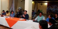 Encuentro de pueblos originarios en San Cristóbal tercera jornada