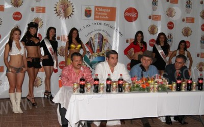 Rueda de prensa de la Feria Chiapas 2010