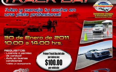 Primer TRACK DAY del año, Autódromo Chiapas