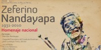 Realizarán Homenaje Póstumo a Zeferino Nandayapa, en el Palacio de Bellas Artes