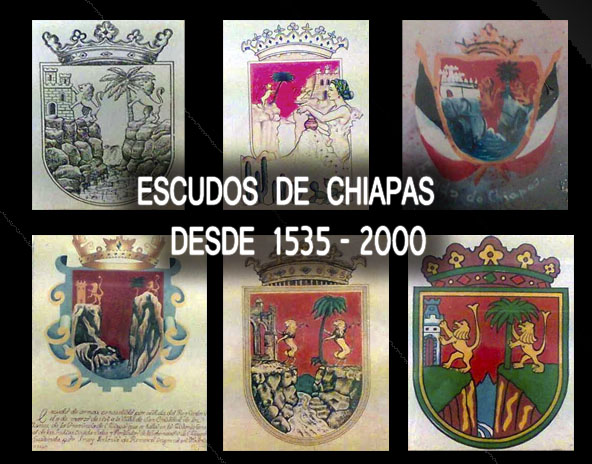 30 diseños del escudo de Chiapas desde 1535 – 2000  | Todo  Chiapas