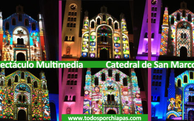 Catedral de Tuxtla Gutiérrez presenta espectáculo multimedia