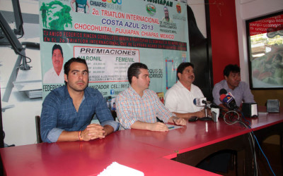 Anuncian 2º Triatlón Internacional en Pijijiapan