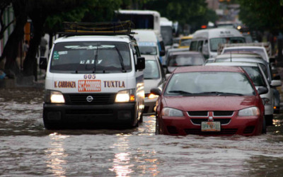 SSyPC emite recomendaciones a los automovilistas en temporada de lluvias