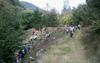 Ciudadanos organizados invitan a reforestar predio Quenvó-Cuxtitali