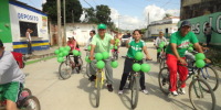 Organiza Tierra Verde Chicomuselo paseo ciclista