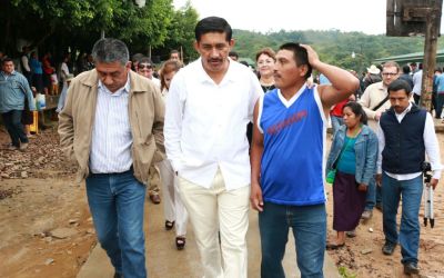 Solicitan comunidades de Coita a Hernández Cruz gestionar pavimentación