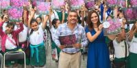 Otorgan libros a niños de Chiapas para promover interculturalidad y arte