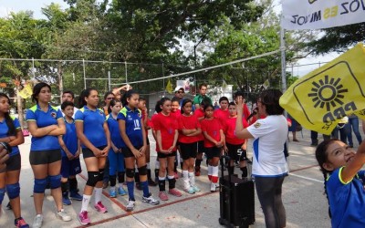 Alejandra Soriano realiza el torneo #DeporteContigo