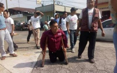 Él es Alan Verdugo, el alcalde electo en Chiapas que “puede gobernar sin piernas”.